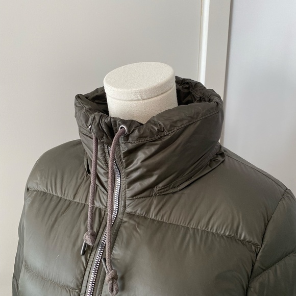 Fall Puffer Jacket | Green Zip - Picture 3 of 6
